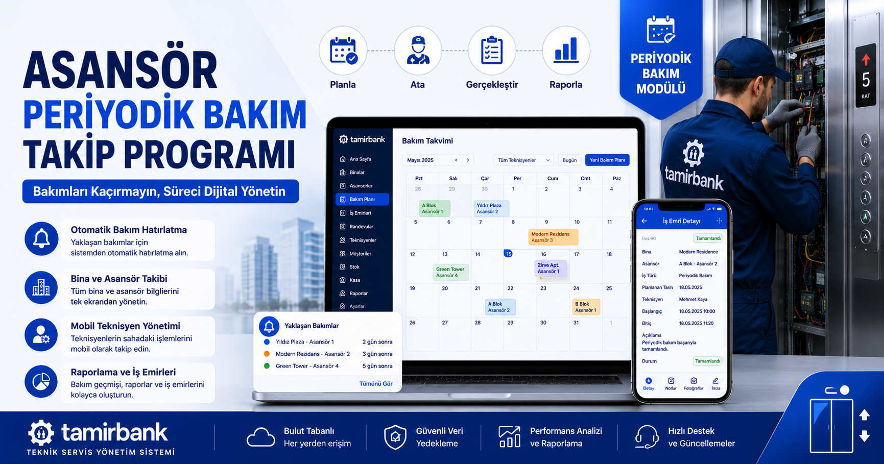 Asansör Periyodik Bakım Takip Programı Neden Gereklidir?