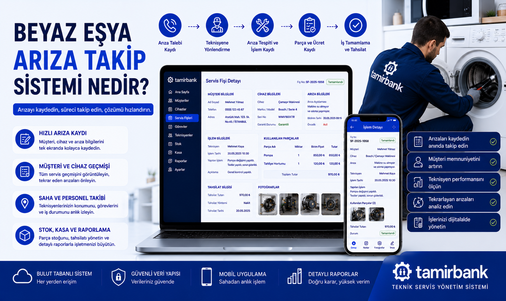 Beyaz Eşya Arıza Takip Sistemi Nedir?