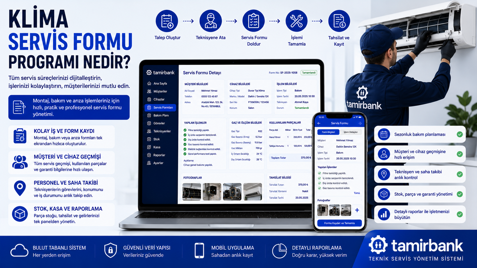 Klima Servis Formu Programı Nedir?