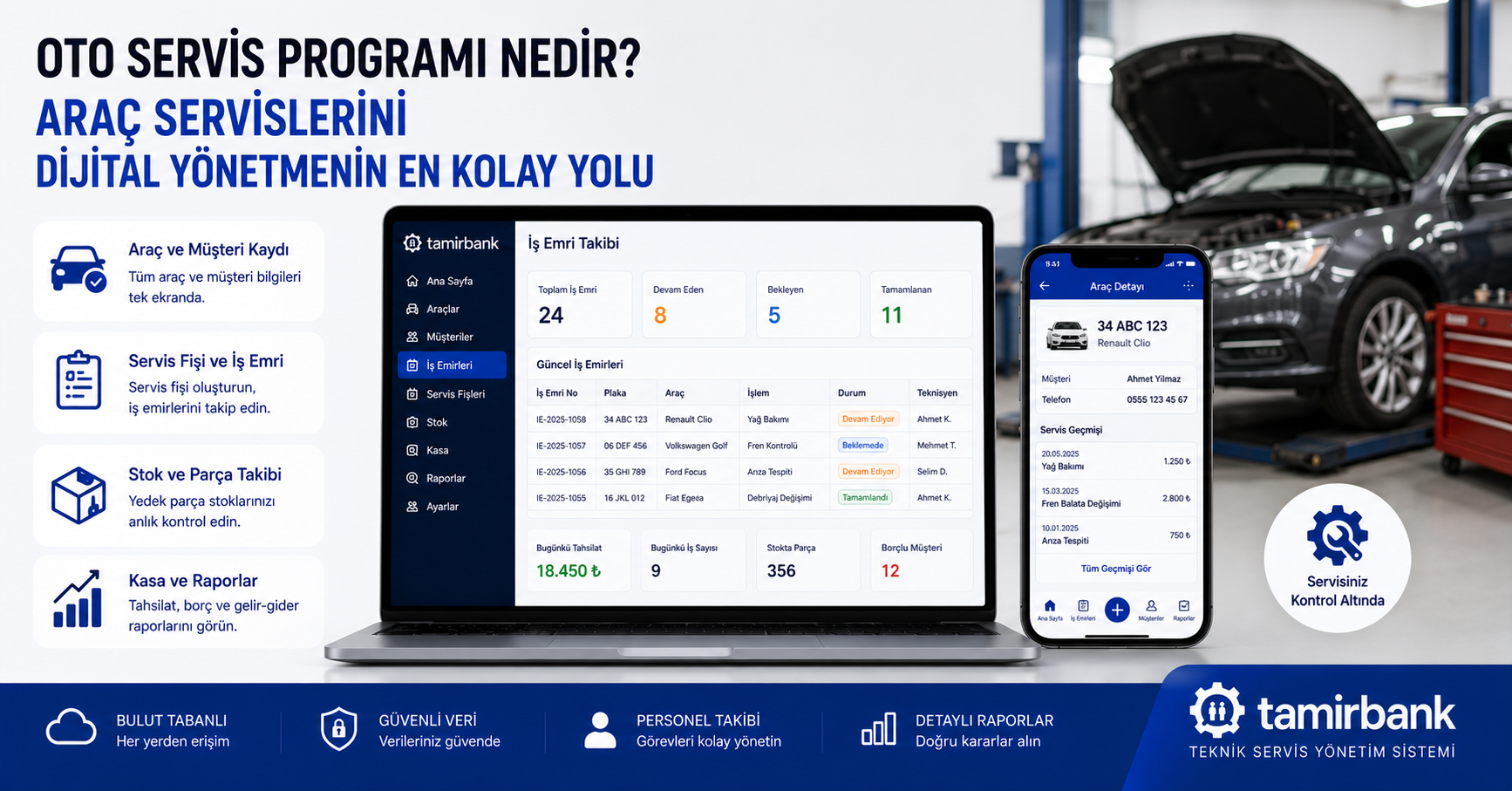 Oto Servis Programı Nedir? Araç Servislerini Dijital Yönetmenin En Kolay Yolu