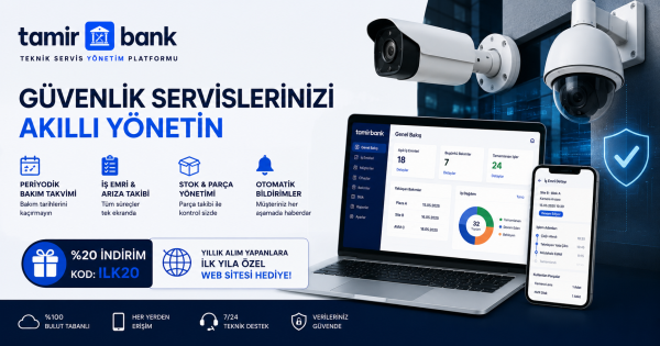 Güvenlik Teknolojileri Servisi İçin Teknik Servis Yönetim Yazılımı