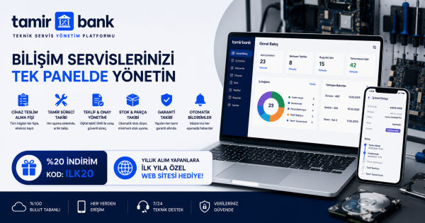 Bilgisayar ve Bilişim Servisleri İçin Teknik Servis Yönetim Yazılımı