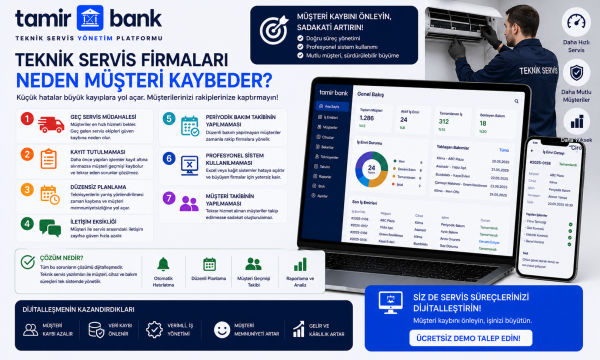 Teknik Servis Firmaları Neden Müşteri Kaybeder? 7 Kritik Sebep