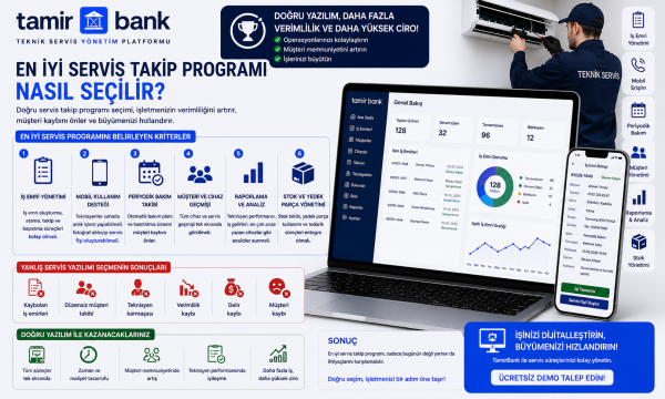 En İyi Servis Takip Programı Nasıl Seçilir? 2026 Rehberi
